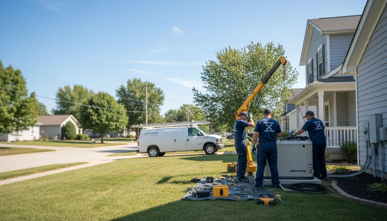 Generator Installation in East Prairie, MO near me